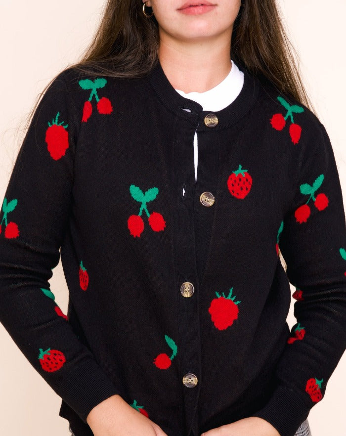 Hawaiian Berry Cardigan – Laulima - Main Image