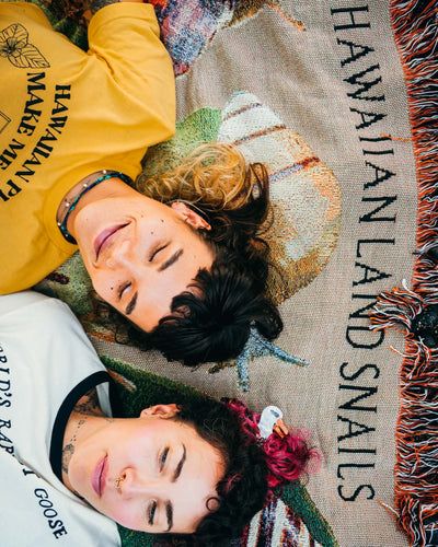 Hawaiian Land Snails Blanket
