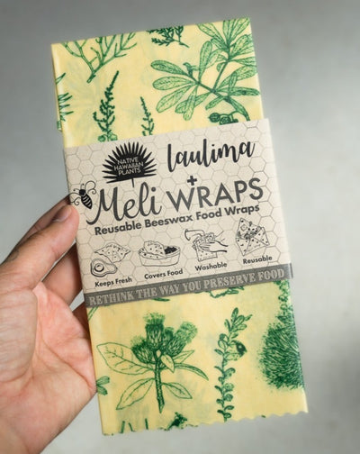 Native Plant Beeswax Wrap