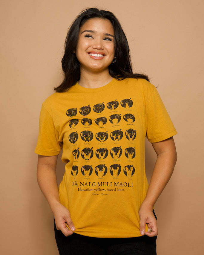 Hawaiian Yellow-Faced Bee Tee