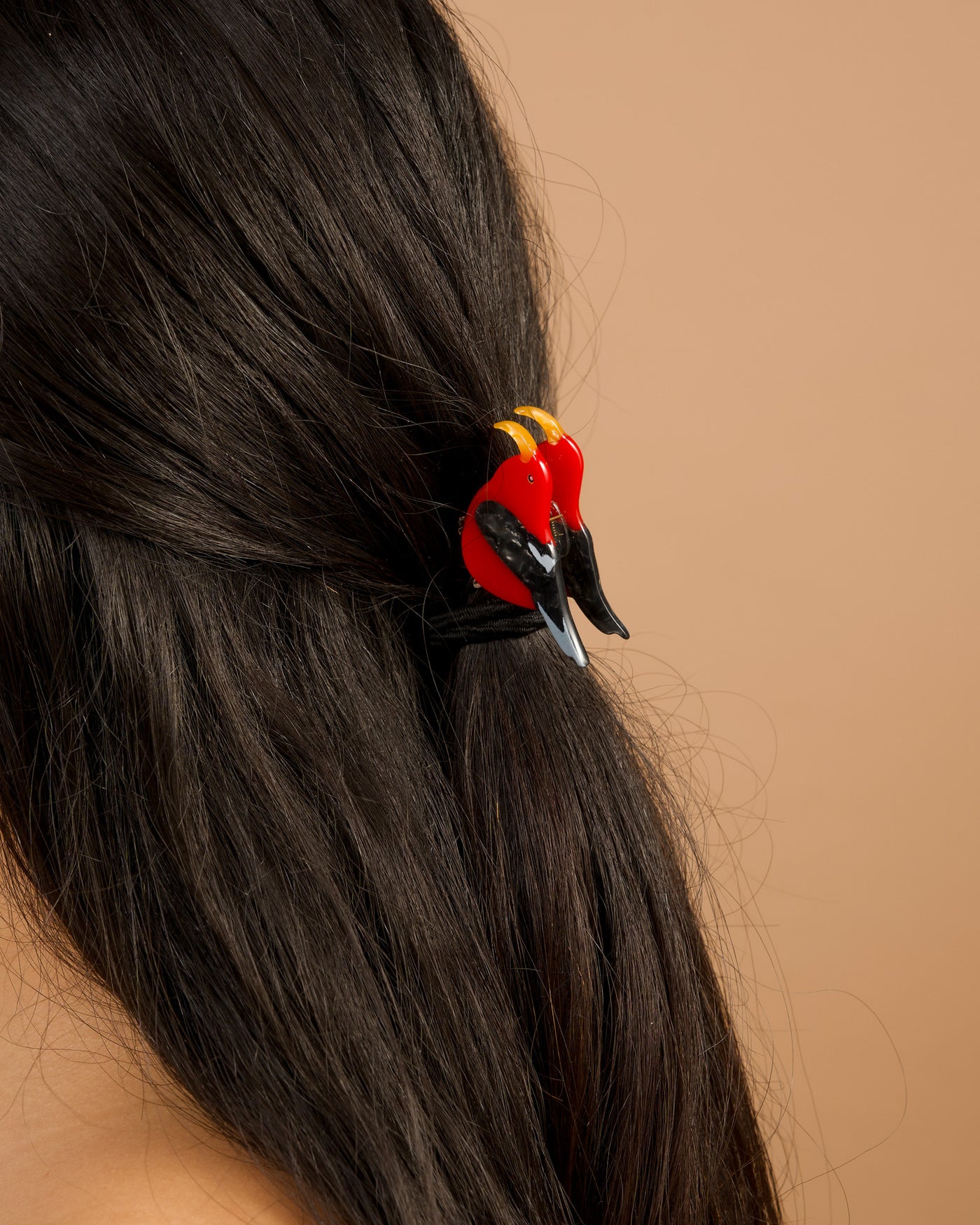 ʻIʻiwi Hair Clip | Mini