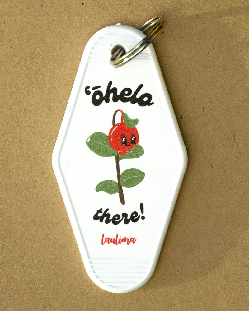 ʻŌhelo There Recycled Keychain