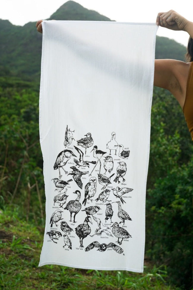 Tea Towel | Nā Manu o Hawaiʻi